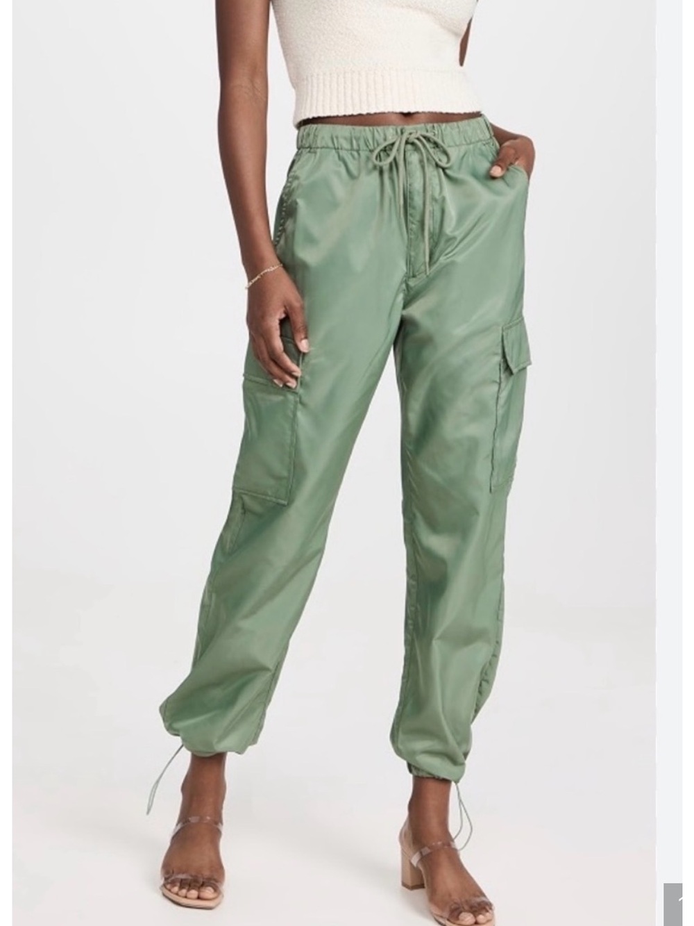 Pistola Jade Lightweight Cargo Trouser Utility Joggers in Vineyard